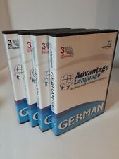 German Language Interactive Learning CD Set 4 Coarses By Advantage Language picture