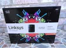 Linksys N150 Wi-Fi Wireless Router (E800) Ethernet Blue Cable Not In Box picture