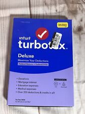 Intuit Turbo Tax Deluxe 2020 Federal Only, No State With 5 E-File CD / Download picture
