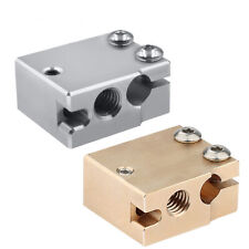 M6 And M3 Volcano Heater Block Hotend Head For E3D Hotend V6 Extruder PT100 picture