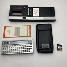 TRS-80 PC-2 Pocket Computer, 4k Memory/RAM, Case, Manual & Printer/Plotter picture