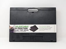 Mind Reader Ltadjust-Blk Adjustable Portable 8 Position Lap Top Desk With Bui... picture