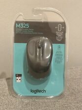 Logitech M325 Wireless Mouse - Black New Sealed picture
