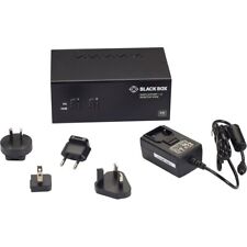 Black Box KVM Switch Dual-Monitor DisplayPort 1.2 4K 60Hz USB 3.0 Hub KV6222DP picture