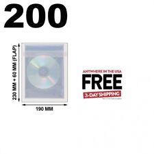 200 OPP Plastic Wrap Bag for 16 Disc DVD Case 51mm ** 1-3 DAY picture