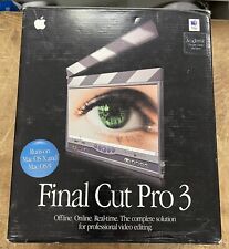 Apple Final Cut Pro 3 ACADEMIC (M8563Z/A) w/2 Licenses picture
