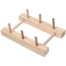  Wooden Holder for Spool Stand Sewing Thread Organizing Simple picture
