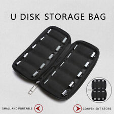 Portable U Disk Holder USB Flash Drives Organizer Case Protective Storage Bag//x picture