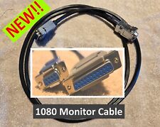 AMIGA DB23 RGB Female to DB9 Female 1080 MONITOR CABLE 5 ft. - NEW picture