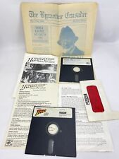 Commodore 64 Indiana Jones Temple of Doom & Indy the Action Game RARE picture
