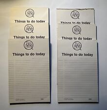 6 Vintage IBM Things To Do Stationery Notepads 