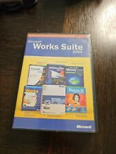 Microsoft Works Suite 2004 Software - VERY GOOD PRODUCT  KEY INCLUDED picture