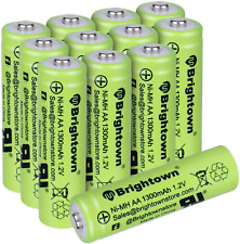 12 Pack Ni-Mh AA 1000mah 1.2v Pre-Charged Rechargeable AA Batteries for Solar picture