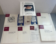 Lotus 123 1-2-3 Macintosh Mac Program 1992 Software Version 1.1 Floppy Discs picture