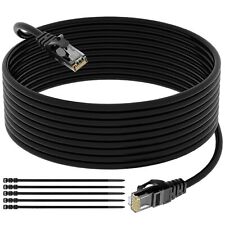Cat 6 Outdoor Ethernet Cable 150 Feet, Heavy Duty Direct Burial Cord From 25-3 picture