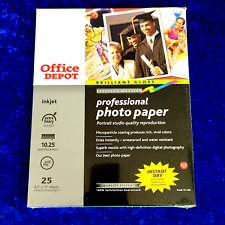Office Depot Professional Photo Paper 151-496 Brilliant Gloss 25 Sheets 8.5 x 11 picture