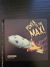 Compaq Presario Mousepad 90s Y2K Vintage Computing Rocket Space Power To The Max picture