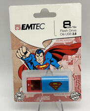 EMTEC Click 8 GB USB 2.0 Flash Drive, Superman picture