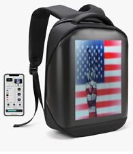 Led Backpack with Programmable Screen,HD Color Screen App Control 15.6 inches... picture