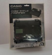 Casio CW-K85-L  Disc Title Printer Compact Disc CD DVD Printer NEW / Please Read picture