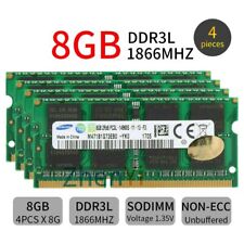 32GB 4x 8GB PC3-14900S 1866 1867MHz For Late 2015 APPLE iMac 5K MK462LL/A Memory picture