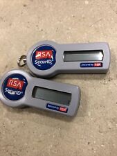 NEW LOT 2x RSA SecurID Security Token KeyFob Expired 2/28/2014 picture