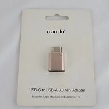 Nonda USB C to USB Adapter,USB-C to USB 3.0 Adapter,USB Type-C to USB, ROSE GOLD picture