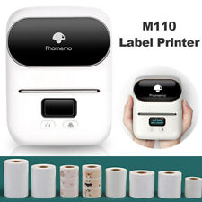 Phomemo  Label Printer M110 Thermal Bluetooth Wireless Label Maker Machine Lot picture