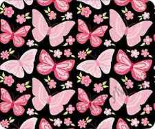 New Large Pink Butterflies Mouse Pad For Laptop Computer Gaming Mousepad Mp9 picture