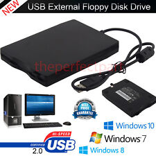 3.5” USB 2.0 Data External Floppy Disk Drive 1.44MB For Laptop PC Win 7/8/10 Mac picture