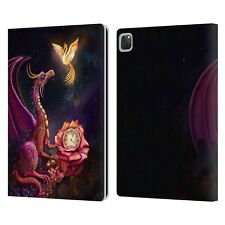 OFFICIAL ROSE KHAN DRAGONS LEATHER BOOK CASE FOR APPLE iPAD picture