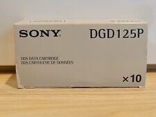 Sony DGD125P DDS-3 Data Catridges - Pack of 10 Sealed Cartridges picture