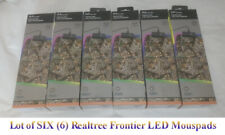 Lot of SIX (6) Realtree Frontier LED Mousepads - NIB - 13 Lighting Modes picture