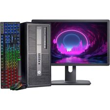 HP Gaming Desktop Computer PC Intel i5 16GB RAM 2TB HDD 22in LCD NVIDIA Graphics picture