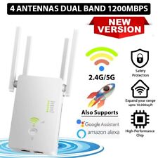 WiFi Extender Repeater Range Amplifier Router Signal Booster Wireless 1200Mbps picture