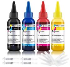 4pk Sublimation Ink With Heat Tape Refill Fit For ET-2720 ST-2000 Printer (BCMY) picture