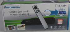 Pandigital Handheld Wi-Fi Wand Scanner S8X1103 w/ Feeder Dock Leopard picture