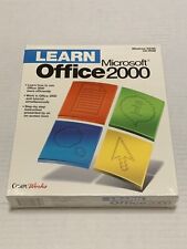 Brand New Learn Microsoft Office 2000 CD-ROM Factory Sealed VTG picture