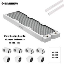 BARROW 120/240/360mm Radiator Kit+Hard Tube+Connector+90 Degree Fitting G1/4'' picture