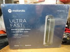 BRAND NEW Motorola Ultra Fast Docsis 3.1 Cable Modem+AC3200 WiFi Router MG8702 picture