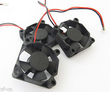 10x Brushless DC Cooling Fan 35x35x10mm 3510 12V 0.11A 5blade 2pin 2.0 Connector picture