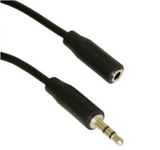 20ft 3.5mm SLIM Mini-Stereo TRS Male to Female Audio Extension Cable picture