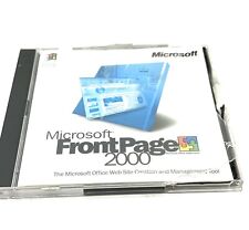 Microsoft Office FrontPage 2000 Upgrade 2 CDs W/ CD Key picture