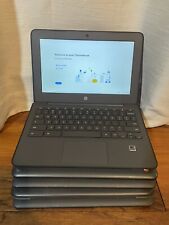 HP Chromebook 11 G6 EE N3350 1.60GHz 4GB RAM 16GB LOT OF 5 WITH CHARGERS picture