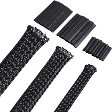 50Ft PET Expandable Braided Cable Sleeve, Wire Loom Wire Braid Sleeving with 127 picture