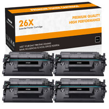 4 Pack High Yield Toner for HP CF226X 26X LaserJet Pro M402dn M402n M426fdw MFP picture