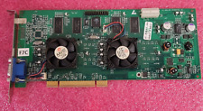 RARE 3Dfx Voodoo 5 5500 64MB PCI Video Card DOS Retro Gaming Dual Chip SLI #F7C picture