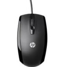 HP X500 USB 3 Button Optical Wired Mouse - Black picture