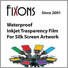 Waterproof Inkjet Transparency Film 13