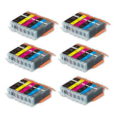 36 PK Ink Cartridges Set + LED chip for PGI 250 CLI 251 Series MG7100 MG7500 picture